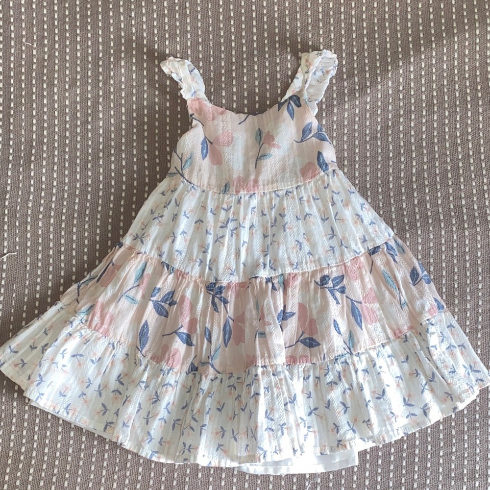 24m Floral Tiered Sundress